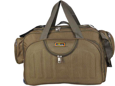 

Inte Enterprises (Expandable) Expandable Waterproof Polyester Lightweight Luggage Travel 40 L Duffel Bag with 2 Wheels Travel Duffel Bag(Brown)