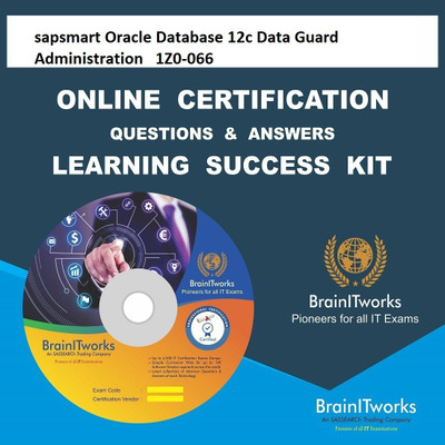 

SAPSMART Oracle Database 12c: Data Guard Administration | 1Z0-066 Online Certification & Interview Video Learning Success Kit(DVD)