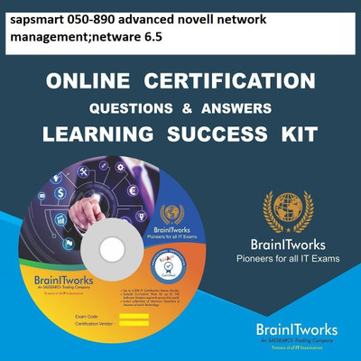 

SAPSMART 050-890 advanced novell network management;netware 6.5 Online Certification Video Learning Success Kit(DVD)
