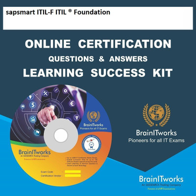 

SAPSMART ITIL-F ITIL ® Foundation Online Certification Video Learning Success Kit(DVD)