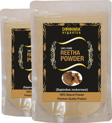 

Donnara Organics 100% Natural Reetha Powder Combo pack of 2 of 150 gms(300 gms)(300 g)