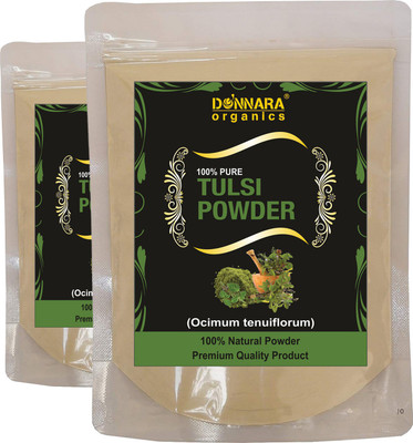 

Donnara Organics 100% Natural Tulsi Leaf Powder Combo pack of 2 of 150 gms(300 gms)(300 g)