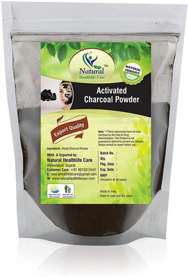 

Natural Healthlife Care 100% Natural Activated Charcoal Powder for Face Pack /(227 g)