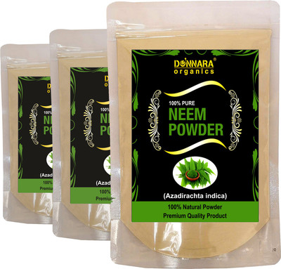

Donnara Organics 100% Natural Neem Powder Combo pack of 3 of 150 gms(450 gms)(450 g)