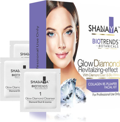 

Shanaya Biotrends Botanicals Glow Diamond Facial Kit 33 g