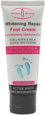 

Aichun Beauty Milk Foot Cream Whitening Moisturizing Replenishment Repair Crack Prevention(3 Days formula) (100 g)(100 ml)