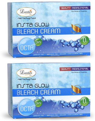

Luster Insta Glow Oxy Tan Removal Bleach Cream-Pack of 2(500 ml)