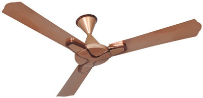 

QUALX RAMY METRO 3 Blade Ceiling Fan(GOLD, Pack of 1)