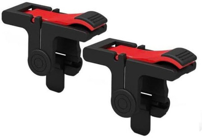 

CASADOMANI PUBG Gamepad Sensitive Shoot/Aim Buttons Universal Trigger Mobile Game Controller for Android & IOS Smartphones Gaming Accessory Kit(Red, Black, For Android, iOS)