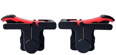 

LIFEMUSIC [Upgraded Version] PUBG ROS Mobile Game Controller,Aim L1R1 Trigger Fire Buttons Aim Key For PUBG Joysticks Mobile Out / Rules Of Survial, Gaming Accessory Kit(Red, Black, For iOS, Android, Mac OS)