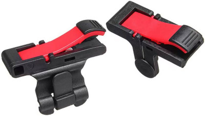 

CASADOMANI PUBG Sensitive Shoot/Aim Buttons Red Black Universal Trigger Mobile Game Controller for Android & IOS Gaming Accessory Kit(Red, Black, For Android, iOS)