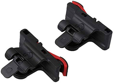 

CASADOMANI PUBG Gamepad Sensitive Shoot/Aim Buttons D9 Trigger Mobile Game Controller for Android & IOS Smartphones Gaming Accessory Kit(Red, Black, For Android, iOS)