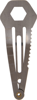

CadetBlue Stainless Steel Hairpin Tic Tac Clip(Silver)