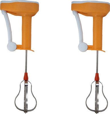 

Homzon (Combo pack of 2)Hand Blender Power free for Kitchen_Beating/Blending with Stainless steel blades_multicolor/Plastic 0 W Hand Blender(Multicolor)