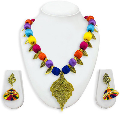 ambal Dori Multicolor Jewellery Set(Pack of 1)