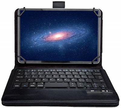 TechGear 7 Inch Mini Micro USB Keyboard Tablet with PU Lather Case Cover For Tablets PC, Black Wired USB Tablet Keyboard(Black)