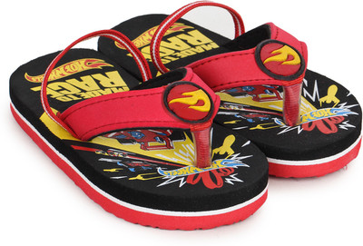 

Hot Wheels Boys Slip On Slipper Flip Flop(Black