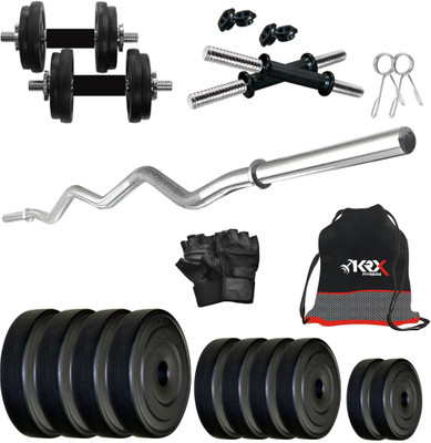 

KRX PVC 12 KG COMBO 4 -SL Home Gym Kit