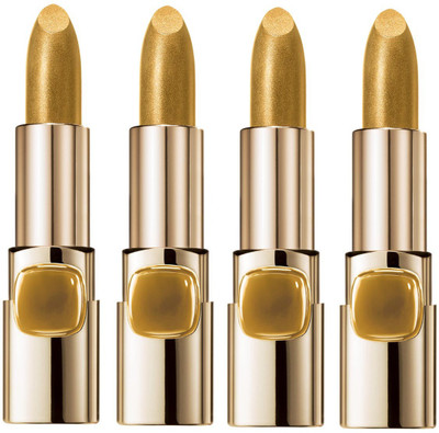 Gabbu BRILLIANT METALLIC SUPER SHINE MULTI PURPOSE LIPSTICK(24K GOLD)