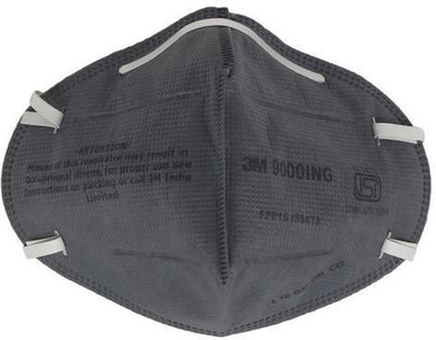 3M 9000ING Pack of 100 (Grey) Mask and Respirator