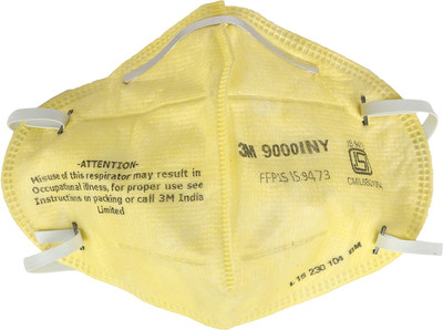 

3M 9000INY (Yellow) Pack Of 100 Mask and Respirator