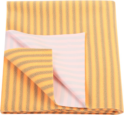 

Newnik Cotton Baby Bed Protecting Mat(BUTTERSCOTCH
