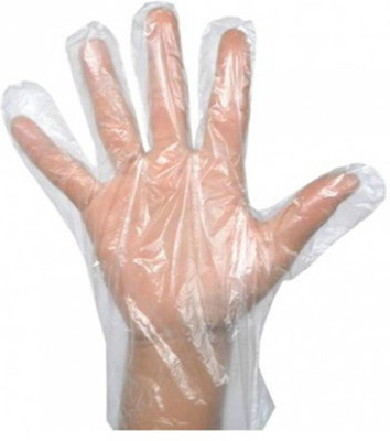 

JAMBOREE Disposable Gloves Wet and Dry Disposable Glove Set(Free Size Pack of 200)