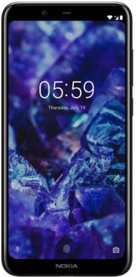 Nokia 5.1 Plus (Black, 64 GB)(4 GB RAM)  Mobile (Nokia)
