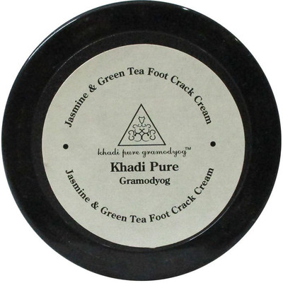 

Khadi Pure Herbal Jasmine & Green Tea Foot Crack Cream with Sheabutter(50 g)