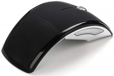 

TechGear 2.4Ghz Folding Wireless Mouse Foldable Mouse with USB Receiver Arc Optical Mouse for Laptop Notebook PC, Black Wireless Optical Gaming Mouse(2.4GHz Wireless, Bluetooth, USB 2.0, Black)