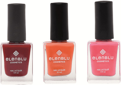 

Elenblu Inflamed Rose, Rustic Decay & Chestnut - (9.9ml Each) pink(Pack of 3)