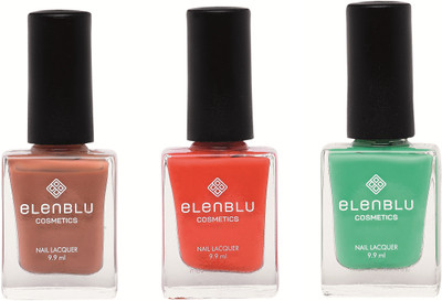 

Elenblu Tarnished Copper, Brickola & Allure - (9.9ml Each) green(Pack of 3)
