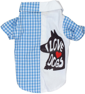 

Douge Couture Shirt for Dog(White Blue