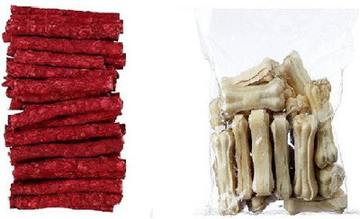 

Pets Empire Dog Bone, 1 kg (5-inch) and Dog Mutton Sticks, 1 kg Mutton Dog Chew(2 kg, Pack of 1)