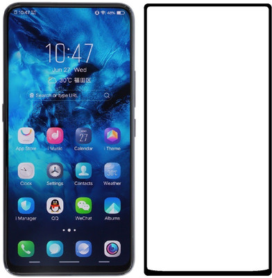 GeekMart Edge To Edge Tempered Glass for OPPO F11 Pro, OPPO K3, Realme X(Pack of 1)