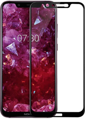 CASEJUNCTION Edge To Edge Tempered Glass for Nokia 7.1 plus(Pack of 1)