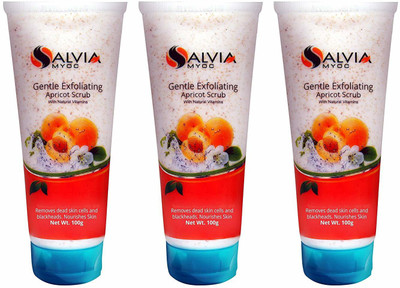 

Salvia Apricot Scrub For Face All Natural Facial Cleanser Scrub(300 ml)