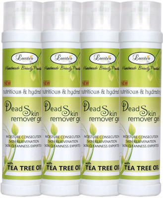 

Luster Dead Skin Remover Gel with Tea Tree Oil (Hand & Foot Care - Mani-Pedi Care)Pack of 4(350 ml)