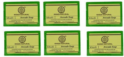 

Khadi Natural Organic Avocado Soap(750 g, Pack of 6)