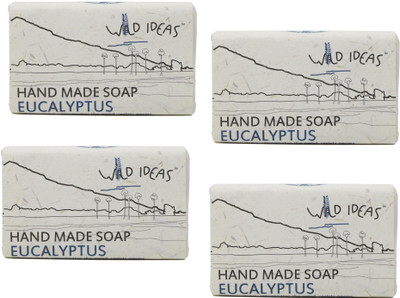 

Wild Ideas Hand-Made Soap, Eucalyptus, 100gx4(400 g, Pack of 4)