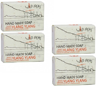 

Wild Ideas Hand-Made Soap, Ylang Ylang 100gx4(400 g, Pack of 4)