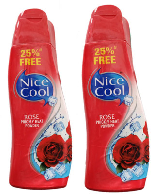 

nice cool COOL ROSE PRICKLY HEAT POWDER(300 g)