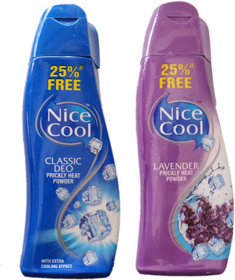 

nice cool COOL ROSE & CLASSIC DEO PRICKLY HEAT POWDER(300 g)