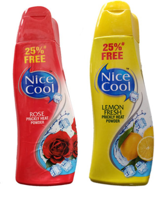 NICE COOL COOL LAVENDER PRICKLY HEAT POWDER(2 x 150 g)