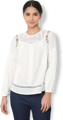 van-heusen-casual-full-sleeve-self-design-women-white-top