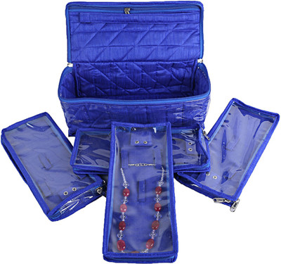 

Kuber Industries 1 Pieces Satin Locker Jewellery Kit (Blue) -CTKTC5329 Laminated Vanity Box(Blue)