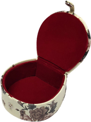 

Addyz Rose Printed d churi for woman bangle Vanity Box(Cream)