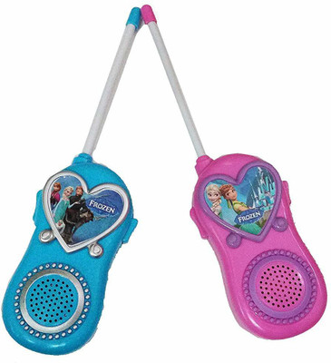 

Zahuu Plastic Girlish Print Look Walkie Talkie PSAH-1118 Walkie Talkie(Pink, Blue)