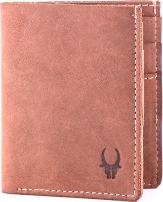 

WildHorn Men Casual Brown Genuine Leather Wallet(6 Card Slots)