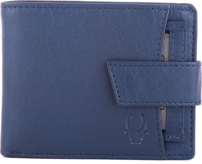 

WildHorn Men Casual, Formal Blue Genuine Leather Wallet(6 Card Slots)